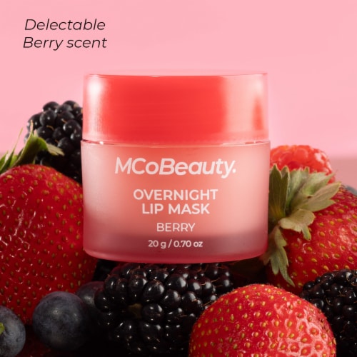 MCoBeauty® Overnight Lip Mask - Berry - 20g Perspective: right