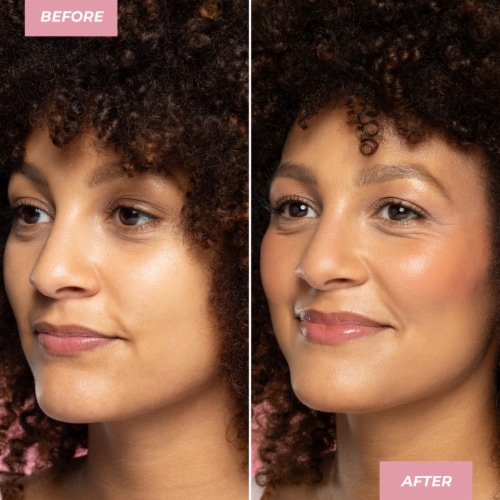 MCoBeauty Dream Liquid Dewy Blush Lightweight and Silky Liquid Formula - Nude Peach Perspective: right