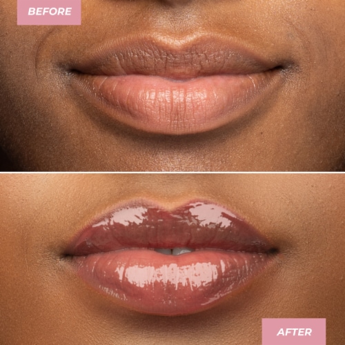 MCoBeauty Hot Lip Plumping Lip Gloss Enriched with Vitamin E - Fancy Perspective: right