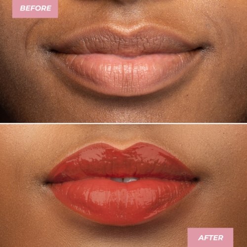 MCoBeauty Dream Hydrating Gel Lip Tint Soft Peach Perspective: right