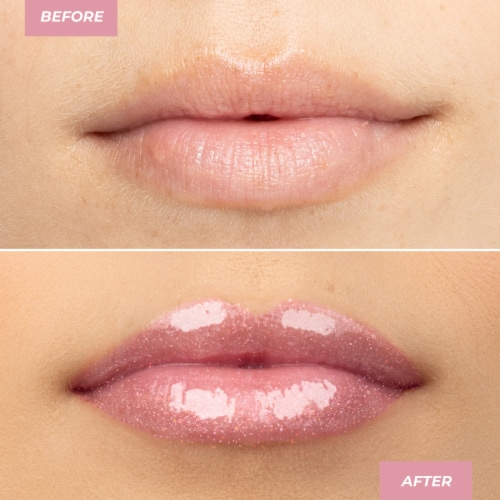 MCoBeauty Shimmer Hydrating Lip Oil Glossy Shimmer Finish - Glow Perspective: right