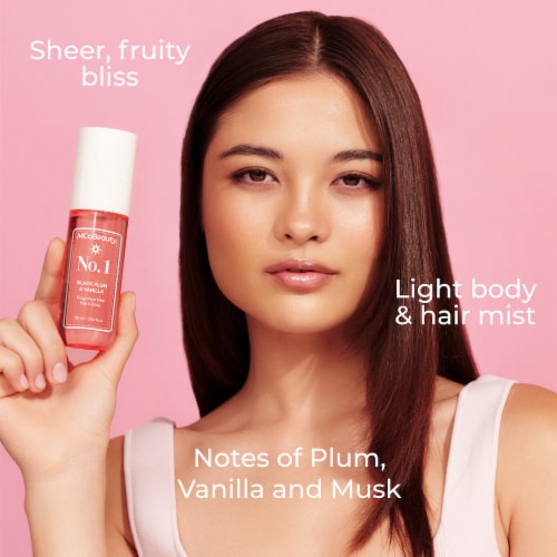 MCoBeauty® Fragrance Mist Hair and Body Spray - No.1 Black Plum & Vanilla Perspective: right