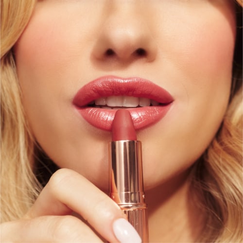MCoBeauty® Crème Matte Luxe Lipstick - Rose Saturn Perspective: right