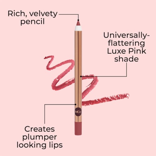 MCoBeauty Perfect Pout Lip Liner - Luxe Pink Perspective: right