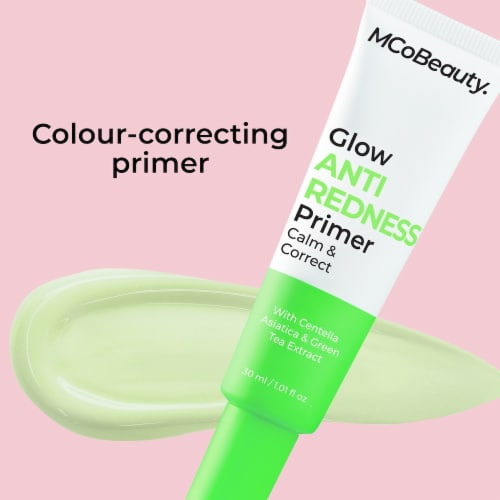 MCoBeauty Glow Anti Redness Primer - Calm & Correct Perspective: right