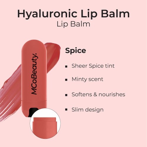 MCoBeauty Hyaluronic Lip Balm - Spice Perspective: right