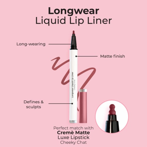 MCoBeauty Longwear Liquid Lip Liner - Cheeky Chat Perspective: right