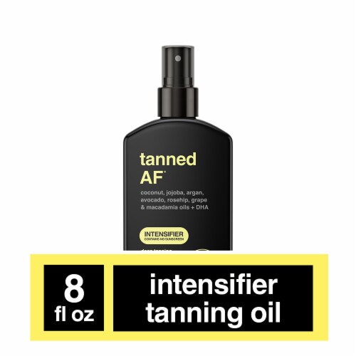 b.tan Tanned AF Deep Tanning Dry Spray Oil Perspective: right
