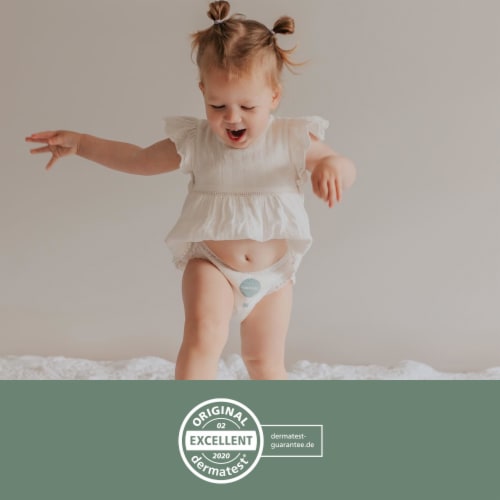 Ecoriginals Plant Based Potty Training Pants | Walker Size 5 | 6 Packs, 108 Count Perspective: right