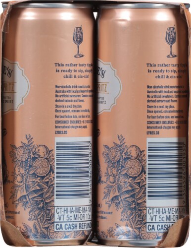 Lyre's™ Non-Alcoholic Amalfi Spritz Cans Perspective: right