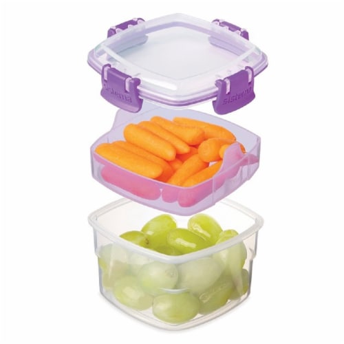 Sistema Plastics - Busy day ahead? Our Mini Bites TO GO™ are great for  taking snacks on the run. What's your favourite snack when you're short on  time?