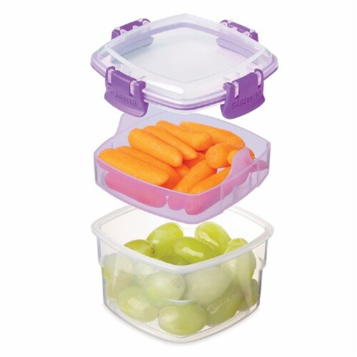 Sistema® Snacks To Go Container - Assorted, 13.5 oz - Harris Teeter