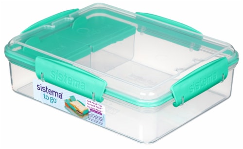 Sistema® To Go Snack Attack Duo Food Container, 32.9 oz - Food 4 Less