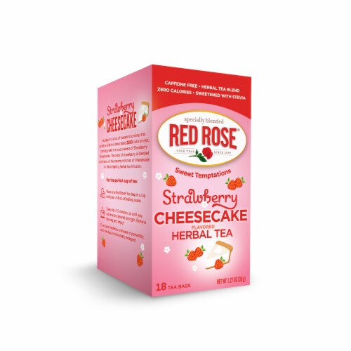 Red Rose Sweet Temptations Dessert Tea Variety Pack with 18 Count Pack of 4 Perspective: right