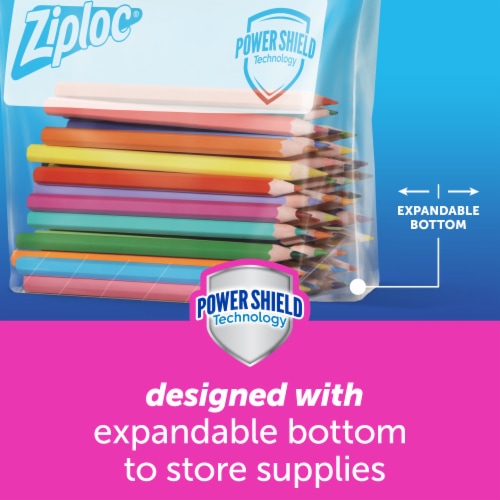 Ziploc® Slider Quart Storage Bags Perspective: right