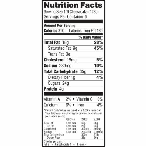 Sara Lee Strawberry French Cheesecake, 1.625 Pound -- 8 per case Perspective: right
