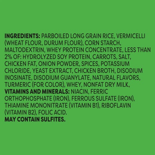 Knorr Creamy Chicken Long Grain Rice and Vermicelli Pasta Blend Rice Sides Perspective: right