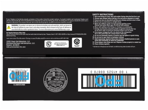 Pine Mountain® Alpine Forest Scented Fire Logs Perspective: right