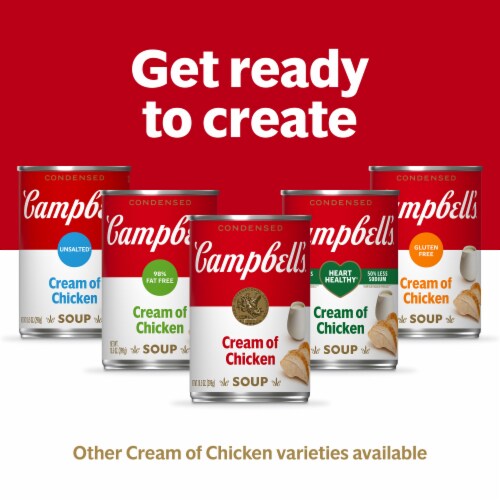 Campbell's® Condensed Cream of Chicken Soup Case Lot Sale Perspective: right