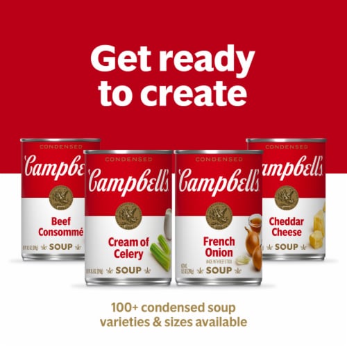Campbell's Condensed Beef Consomme Perspective: right