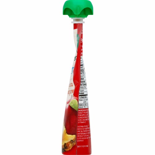 Beech-Nut Fruities Apple Sweet Potato & Pineapple Stage 2 Baby Food Perspective: right