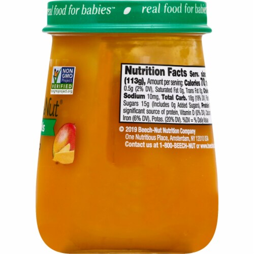 Beech-Nut Naturals Mango Stage 2 Baby Food Perspective: right