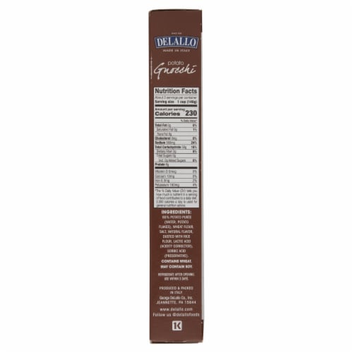 DeLallo® Potato Gnocchi Perspective: right