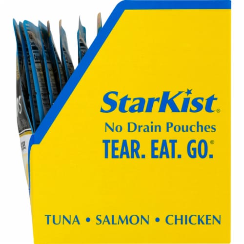 StarKist Chicken Creations Zesty Lemon Pepper Chicken Pouch Case Perspective: right
