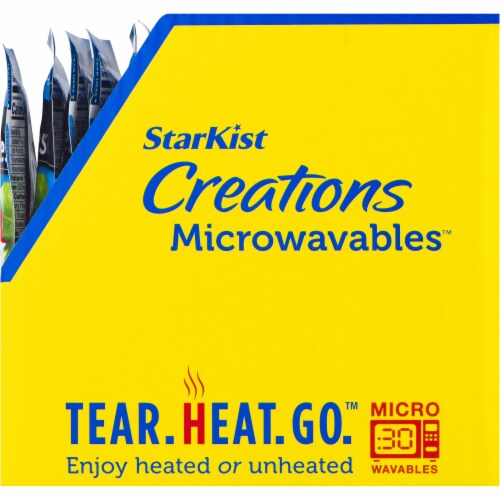 StarKist® Creations Microwavables Tomato Basil Tuna Perspective: right