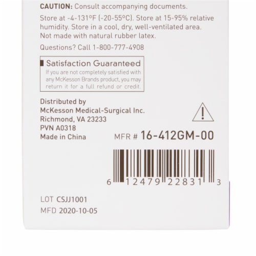 McKesson Oral & Rectal Digital Thermometer Stick Digital Display 16-412GM-00 1 Each Perspective: right