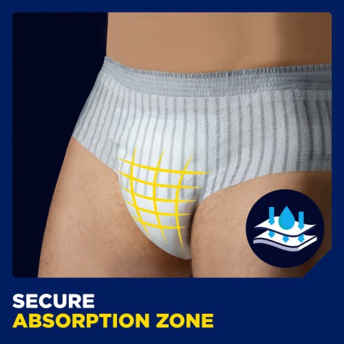 TENA Disposable Underwear Male Large / X-Large, 56 Ct Perspective: right