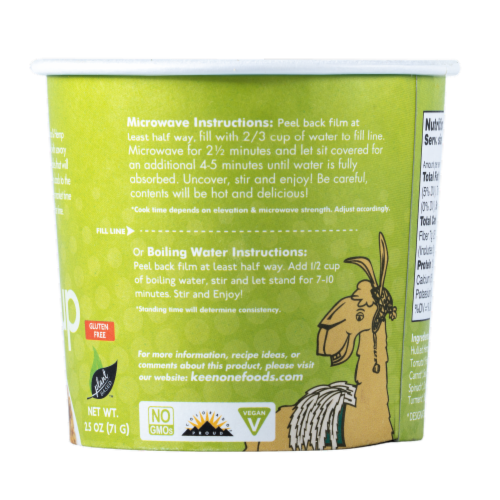 Keen One Quinoa Garden Medley Quinoa Cup Perspective: right