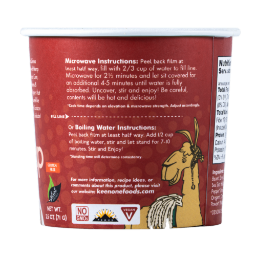 Keen One Quinoa Chipotle Quinoa Cup Perspective: right