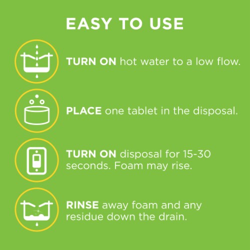 affresh Multipack Citrus Garbage Disposal Cleaner Tablets Perspective: right