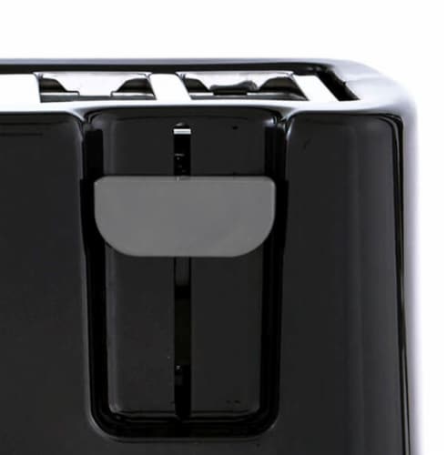 Continental 4-Slice Cool Touch Toaster Black Perspective: right