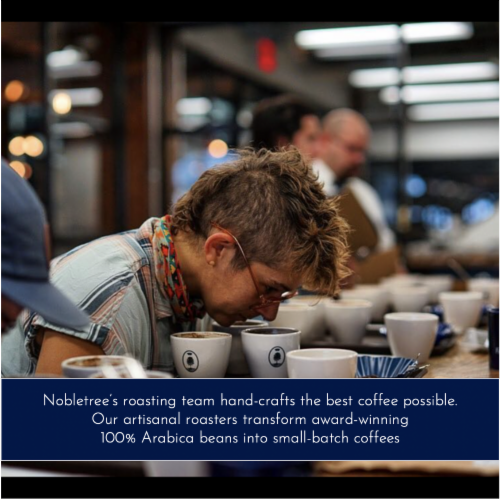 Nobletree "Gato Preto" Medium Roast Whole Bean Coffee, 12 oz Perspective: right