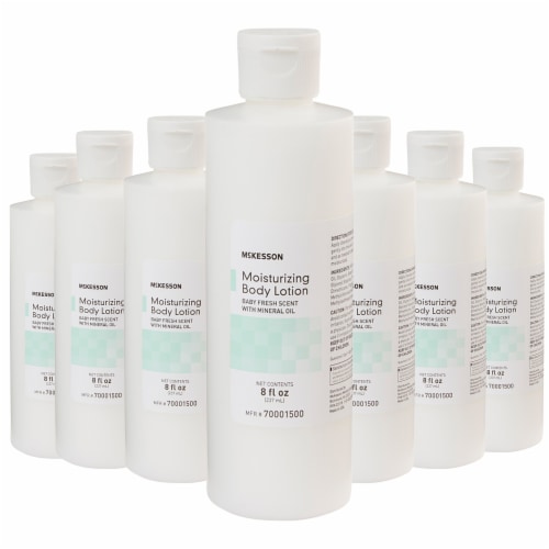 McKesson Baby Fresh Scent Hand and Body Moisturizer Lotion 8 oz. Bottle 70001500 36 Ct Perspective: right