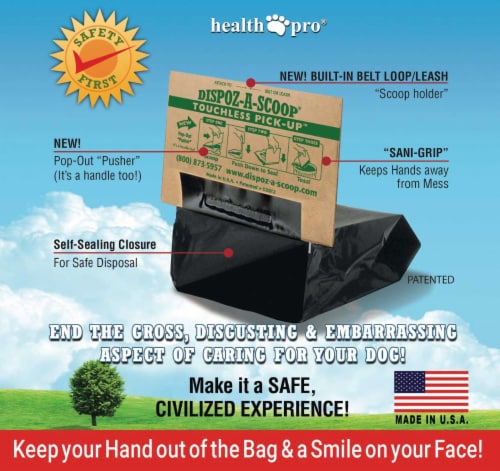 Dispoz-A-Scoop Bags (24 Count) Perspective: top