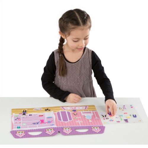 Melissa & Doug® Dress-Up Puffy Sticker Play Set Perspective: top