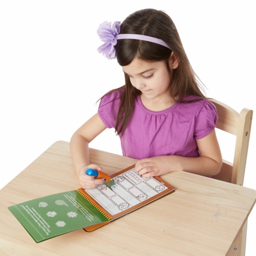 Melissa & Doug® Water Wow! Number-Reveal Coloring Pad Perspective: top