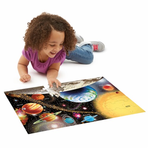 Melissa & Doug® Solar System Jigsaw Puzzle Perspective: top