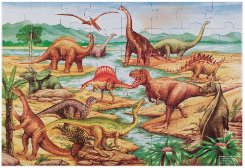 Melissa & Doug® Dinosaur Floor Puzzle, 48 pc - Kroger