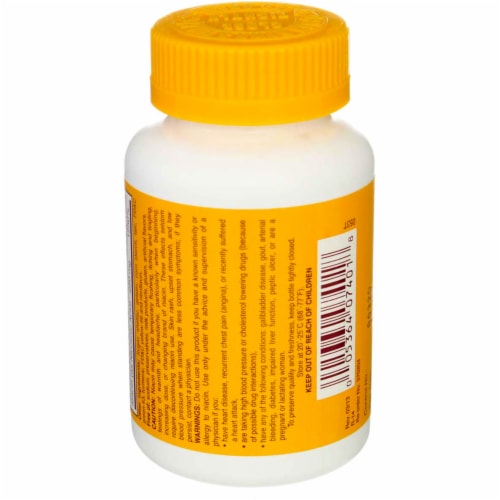 Rugby® Niacin Vitamin Capsules 250mg Perspective: top