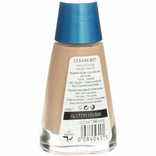 CG CLEAN MATTE LIQFOUNDNAT BEIGE 54 Perspective: top