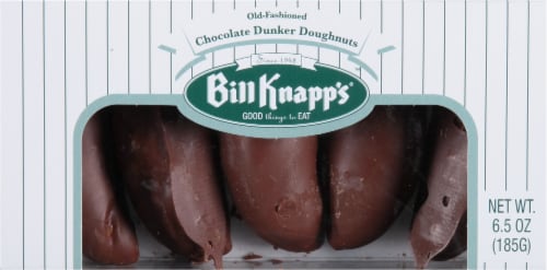 Bill Knapp's® Chocolate Dunker Donuts Perspective: top