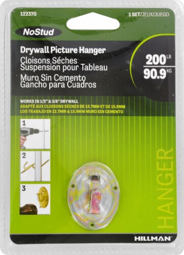 Hillman No Stud Picture Hanger Perspective: top
