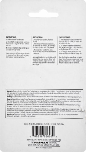 Hillman Medium Suction Cup 3 Pack Perspective: top