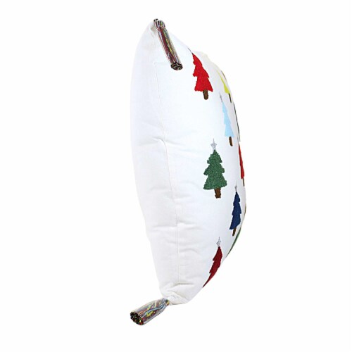 C & F Tannen Pillow - One Pillow 18 Inch, Cotton - Trees Silver Star Square A842982581 Perspective: top