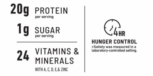 SlimFast High Protein Creamy Chocolate Meal Replacement Shakes Perspective: top