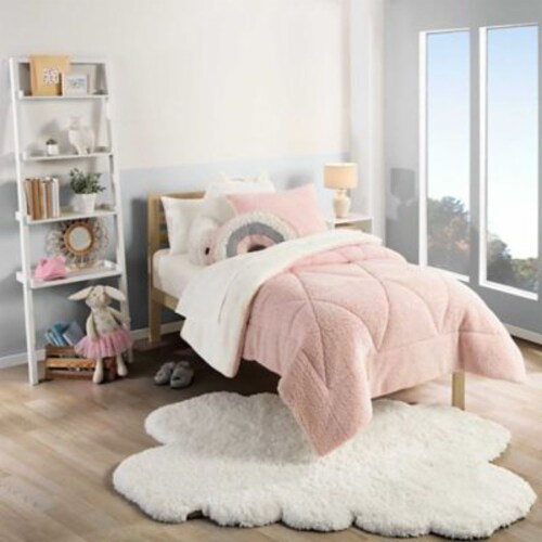 Pink ugg store comforter